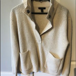 J Crew sweater with front pockets